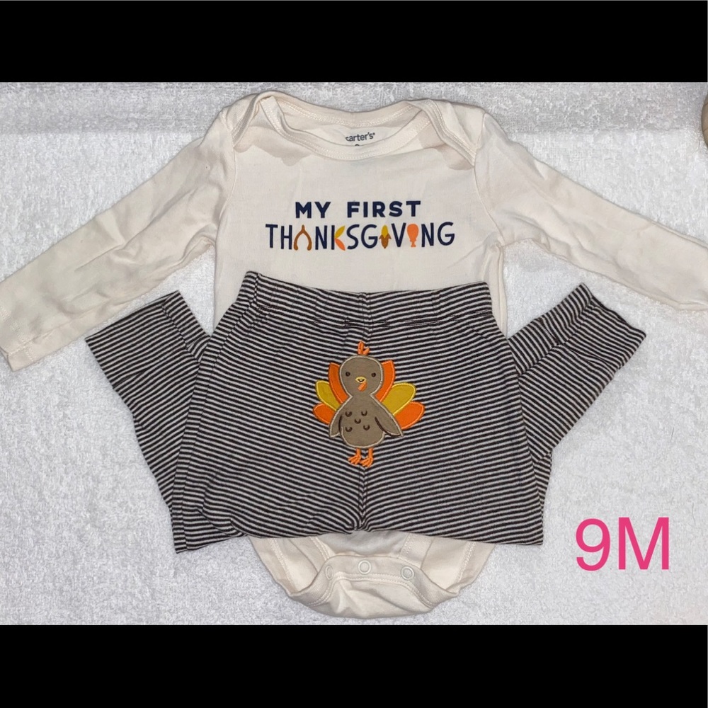 🦃 Carter’s First Thanksgiving Set 🦃